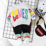 بلوز شلوار رنگین کمان بچگانه