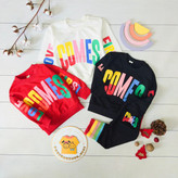 بلوز شلوار رنگین کمان بچگانه