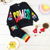 بلوز شلوار رنگین کمان بچگانه