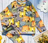 بلوز شلوار راحتی بچگانه