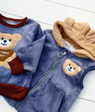 سه تکه مخمل بچگانه