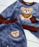 سه تکه مخمل بچگانه