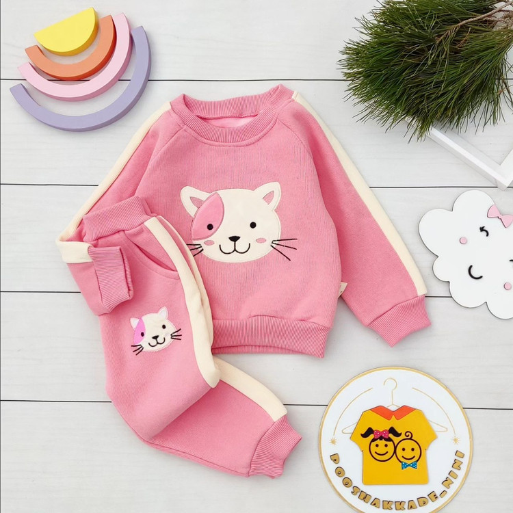 بلوز شلوار خزدار بچگانه