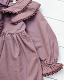 پیراهن یقه کراواتی دخترانه