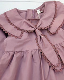 پیراهن یقه کراواتی دخترانه