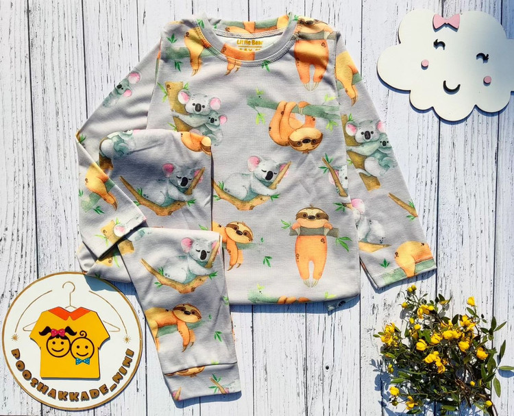 بلوز و شلوار بچگانه طرح کوالا