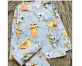 بلوز و شلوار بچگانه طرح کوالا