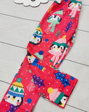 بلوز شلوار راحتی بچگانه طرح پنگوئن