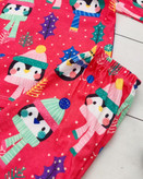 بلوز شلوار راحتی بچگانه طرح پنگوئن