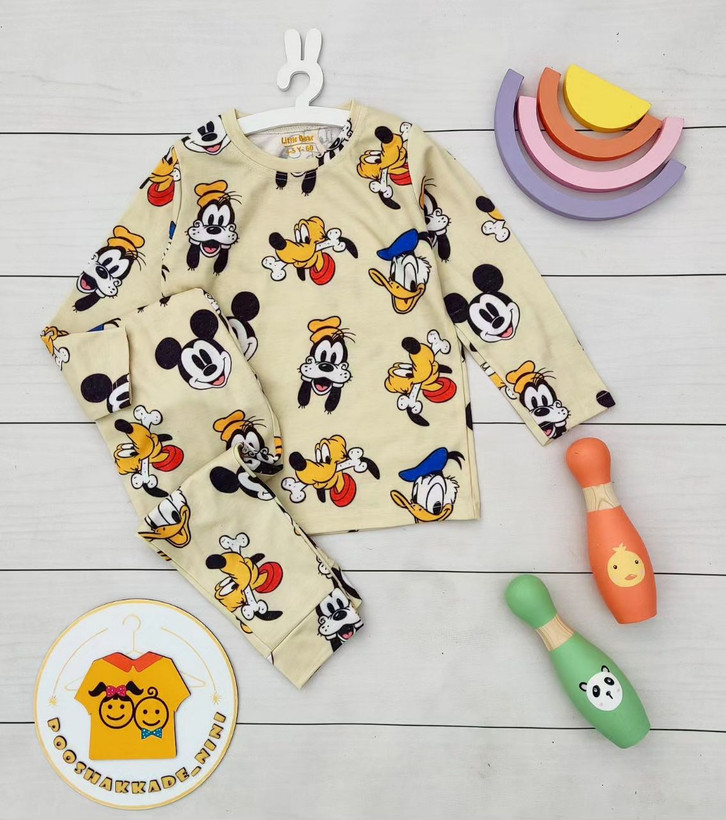 بلوز شلوار بچگانه طرح گوفی