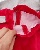 بلوز شلوار مخمل بچگانه