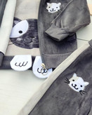 سه تکه مخمل بچگانه