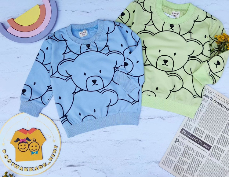 بلوز بچگانه خرسی