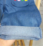 بلوز و شلوار جین تمساح بچگانه