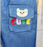 بلوز و شلوار جین تمساح بچگانه