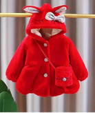 پالتو خز خرگوشی و کیف