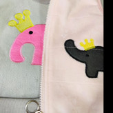 سه تکه مخمل بچگانه فیلی