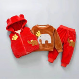 سه تکه مخمل بچگانه فیلی