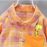 شومیز و شلوار جین پسرانه زرافه ای