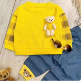 بلوز خرسی و شلوار جین بچگانه