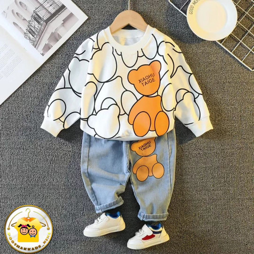 بلوز و شلوار جین بچگانه