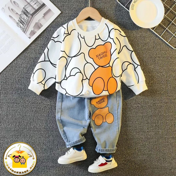 بلوز و شلوار جین بچگانه