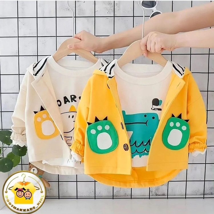 کت کتان دراگون بچگانه