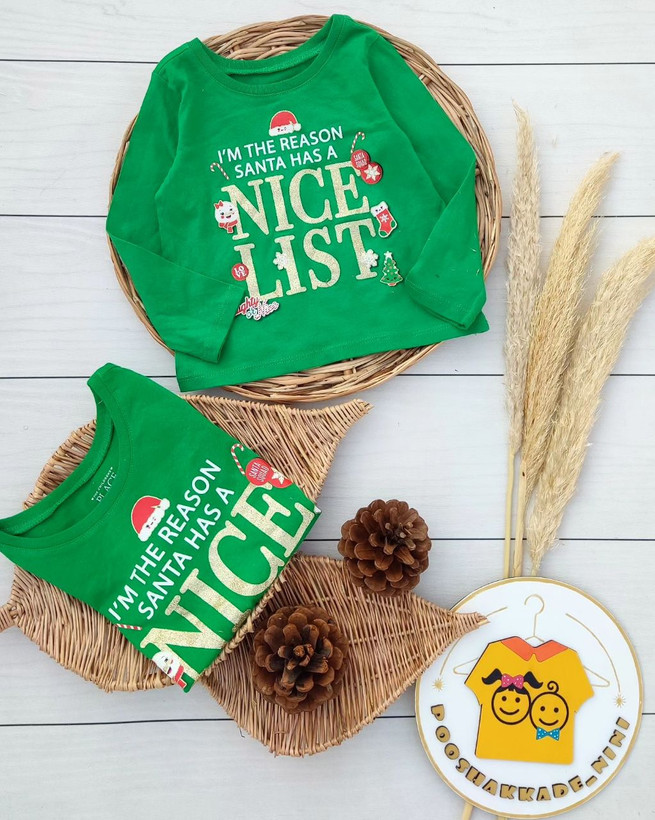 تیشرت آستین بلند بچگانه