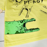 تیشرت و شلوارک فانتزی بچگانه طرح تمساح