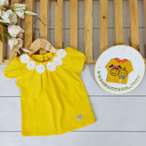 بلوز یقه مرواریدی دخترانه