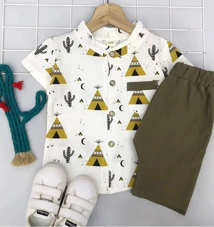 تیشرت و شلوارک هاوایی بچگانه