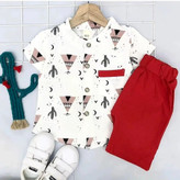 تیشرت و شلوارک هاوایی بچگانه