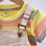 ست پیشبندی و تیشرت بچگانه