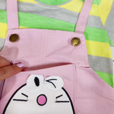 ست پیشبندی و تیشرت بچگانه