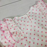 ست شومیز و شلوارک خال خالی دخترانه