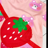 ست توت فرنگی بچگانه