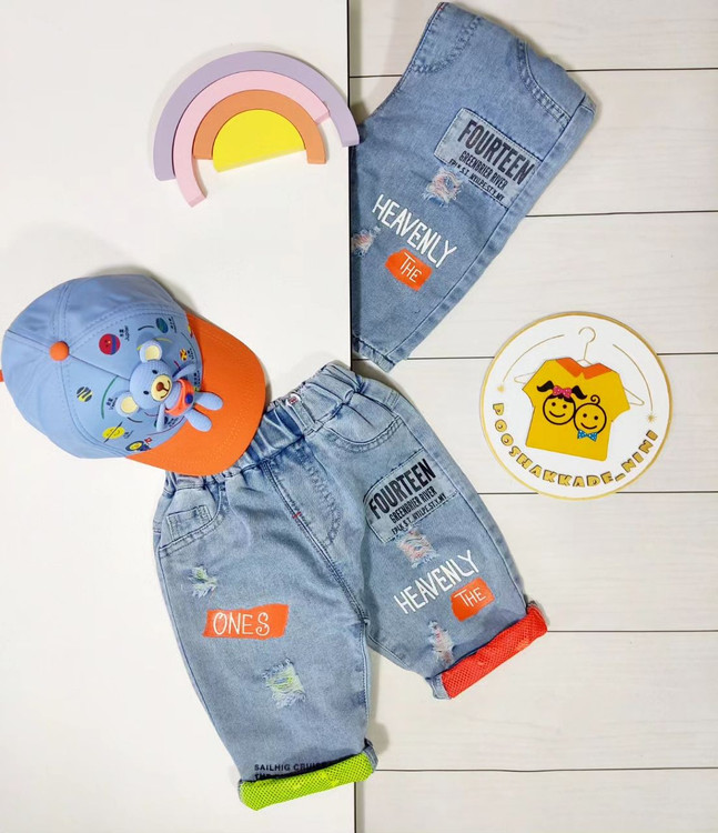 شلوارک زاپدار بچگانه