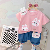 تیشرت و شلوارک خرگوشی بچگانه