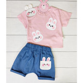 ست تیشرت و شلوارک فانتزی بچگانه