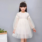 پیراهن گیپور مجلسی دخترانه