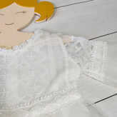 پیراهن گیپور مجلسی دخترانه