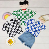 ست تیشرت و شلوارک تدی بچگانه