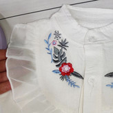 تاپ شلوارک گلدوزی دخترانه