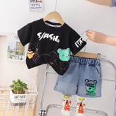 ست تیشرت و شلوارک تدی اورجینال بچگانه