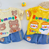 ست تیشرت و شلوارک فانتزی بچگانه