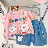 ست تیشرت و شلوارک فانتزی بچگانه