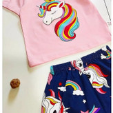 تیشرت و شلوارک یونیکورن بچگانه