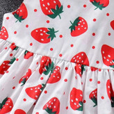 ست سارافون و کلاه توت فرنگی