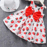 ست سارافون و کلاه توت فرنگی