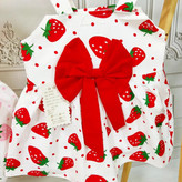 ست سارافون و کلاه توت فرنگی